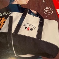 新品　　ＶAＮ　メンズトートバッグ　