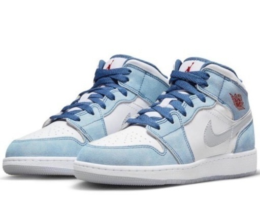 サイズ：22.5cm   Nike Air Jordan 1 Mid SE GS 