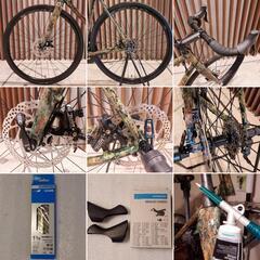 4２万円の品★新品ディスクロードバイク クロモリフレーム ビルダー×ニューヨークデザイナーの画像