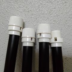 ☆お話し中☆のぼり旗用の竿　4本　伸縮性　未使用品の画像