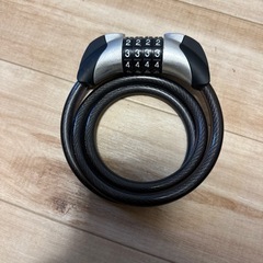 バイク ダイヤルロック ワイヤーロック 自転車ロック[決まりした]の画像