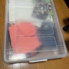 ニトリ　収納ケース×2の画像