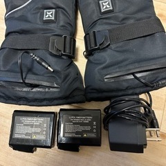 ヒーター手袋バイク用　中古品「決まりました」