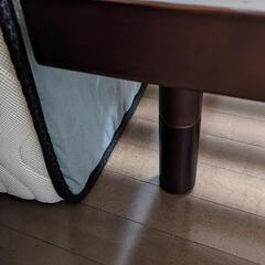 【無料】【2台】【4/23まで取引可】シングルベッド(マットレス込み)あげますの画像