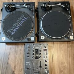 テクニクス　SL1200　MK3　2台　DJM-400　1台