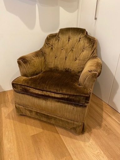 値下げヴィンテージソファ1人がけシャビーシック