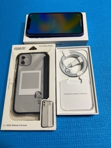 iPhone 12mini128gbブルーSIMフリー