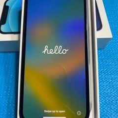 iPhone 12mini128gbブルーSIMフリー