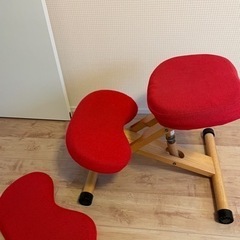 姿勢が良くなる椅子です。の画像