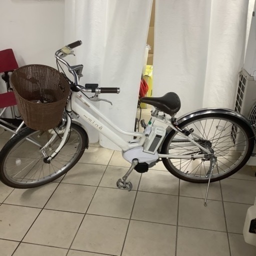 YAMAHA  ヤマハ　PAS Mina  電動アシスト自転車　26インチ　3段変速　12.3Ah