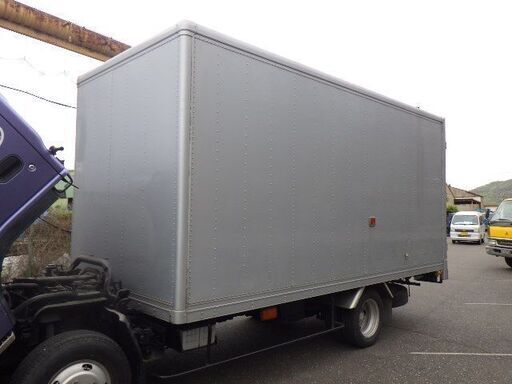 アルミバン ボデー 2ｔ 小型 箱 コンテナ 物置 DIY 倉庫 トラックコンテナ ガレージ（No.34088）