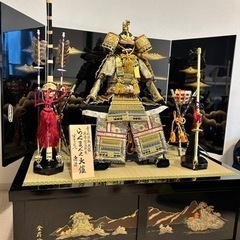 五月人形　こどもの日　鎧飾り　甲冑　豪華セット