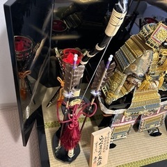 五月人形　こどもの日　鎧飾り　甲冑　豪華セットの画像