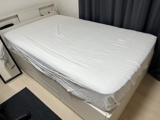 ニトリのセミダブルマットレス【約4ヶ月の使用のみ】