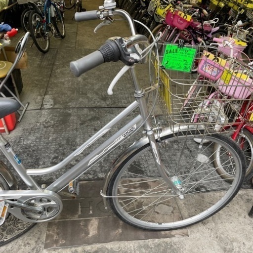 【3323】学童　タケダ産業　27インチ　ノーパンクタイヤ　17,100円（防犯・税込）