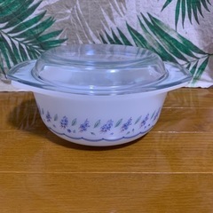 耐熱ガラス容器　蓋付きボールの画像