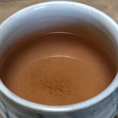松葉茶と養鶏卵のロールケーキ作りの画像