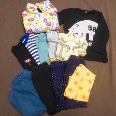 決まりました：春・夏・秋服／サイズ90～／上下12点セット