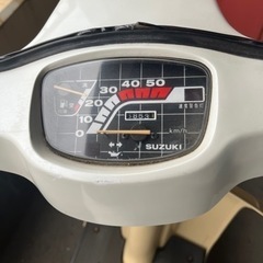 スズキ　蘭　稼働確認済　原付の画像