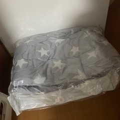 リュックと布団セットの画像