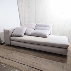 6/27終NH Minotti 3人掛け ソファ 幅約205cm...