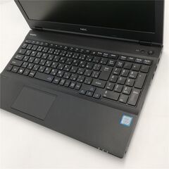 新品SSD 15.6型 ノートパソコン NEC VKT16L-3 中古良品 第8世代 Core i5 8GB DVD 無線 Bluetooth Webカメラ Windows11 Officeの画像