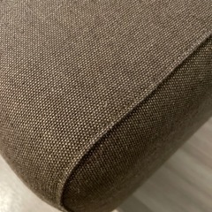【無印】オットマン　ブラウンの画像