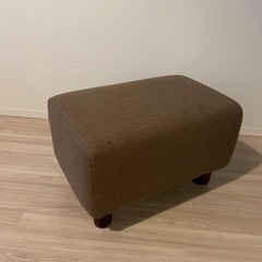 【無印】オットマン　ブラウンの画像