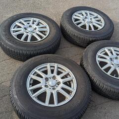 DUELER H/T684 195/80R15　低走行　ホイール付き