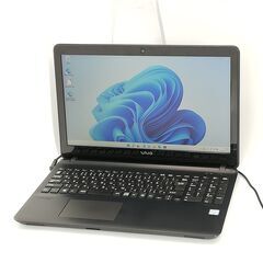 15.5型 ノートパソコン SONY VJS151C11N 中古...