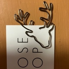 トナカイのクリップ