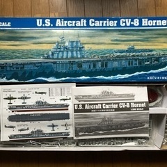 値下げ！ 1/350 空母 ホーネット　新品　未組み立て