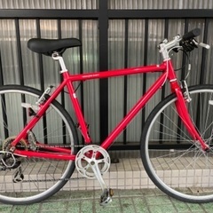 🔹クロスバイク🔹 WEEKEND BIKES 赤