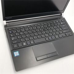 13.3型 ノートパソコン 東芝 R73/A 中古美品 第6世代 Core i5 8GB 高速SSD 無線 Wi-Fi Bluetooth Webカメラ Windows11 Officeの画像