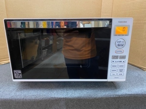 I671 ? 2021年製の美品♪ TOSHIBA 電子レンジ 900Ｗ ⭐ 動作確認済 ⭐ クリーニング済