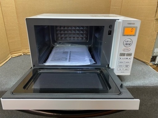 I671 ? 2021年製の美品♪ TOSHIBA 電子レンジ 900Ｗ ⭐ 動作確認済 ⭐ クリーニング済