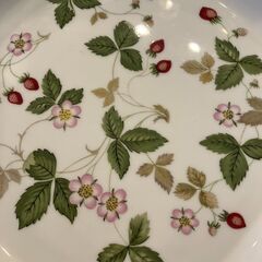 WEDGWOOD ウェッジウッド プレート WILD STRAWBERRY ワイルドストロベリー●BA01N071の画像