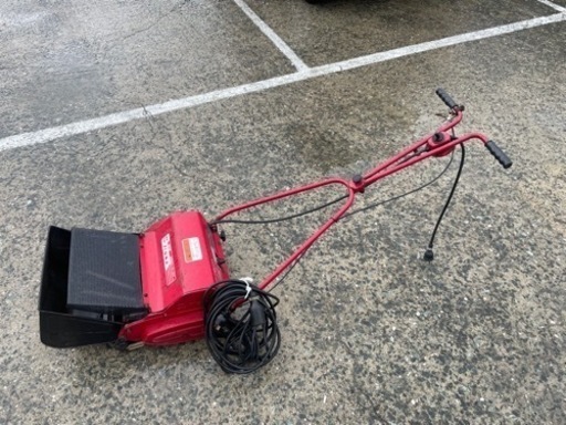 ☆中古品 バロネス芝刈り機 LM12MF 電気芝刈り機 AC100V 延長コード付き 芝刈機☆