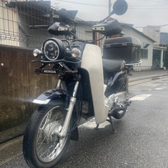カブプロ110 カスタム　LED イカリング