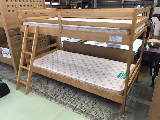 【愛品館八千代店】ニトリ　2段ベッド　ドール　マットレス付