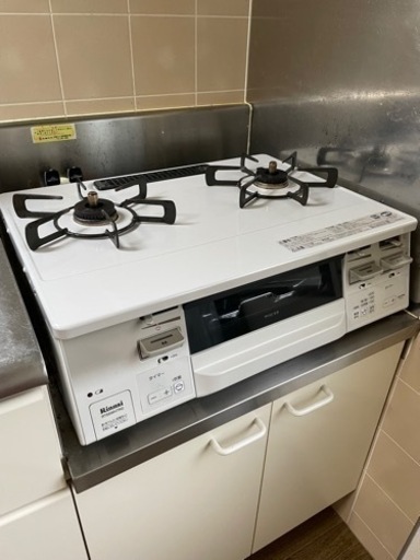 【決まりました】★リンナイ★ガスコンロ2口★プロパン★1年使用★