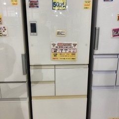 配達可【冷蔵庫】【シャープ】502L 2017年製★6ヶ月保証クリーニング済み【管理番号11504】