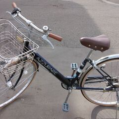 27インチ ? 中古 自転車 12800円 ?6段切替 ? 鍵&チェーン新品 ?オート