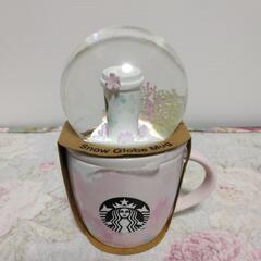 【値下げ】スタバ　SAKURA2020スノーグローブ＆マグ89ml