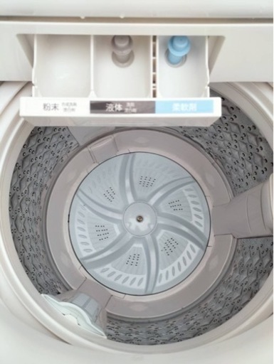 東芝　洗濯機　AW-7D6　2018　7㎏●AA03G024
