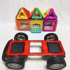 マグネット　ブロック　知育玩具　積み木の画像