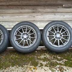 ゴルフ用ホイールタイヤセット中古スタッドレス用ホイールに！