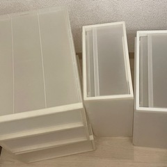 無印良品　ポリプロピレンケースの画像