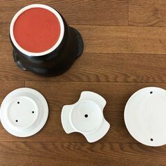 【新品】波佐見焼き　電子レンジ専用磁器釜　白磁美人小町　MADE IN JAPANレンジ用調理器　Hakuji Bijin　国産/日本製の画像