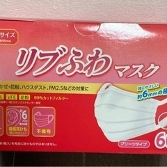 マスク　小さめサイズ　18箱　一箱60枚入りの画像